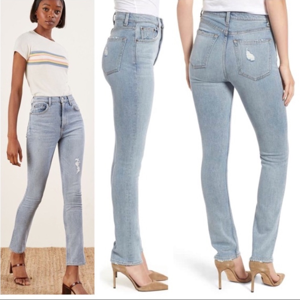 Reformation Hepburn Jean In Ibiza Size 28 - Picture 5 of 14
